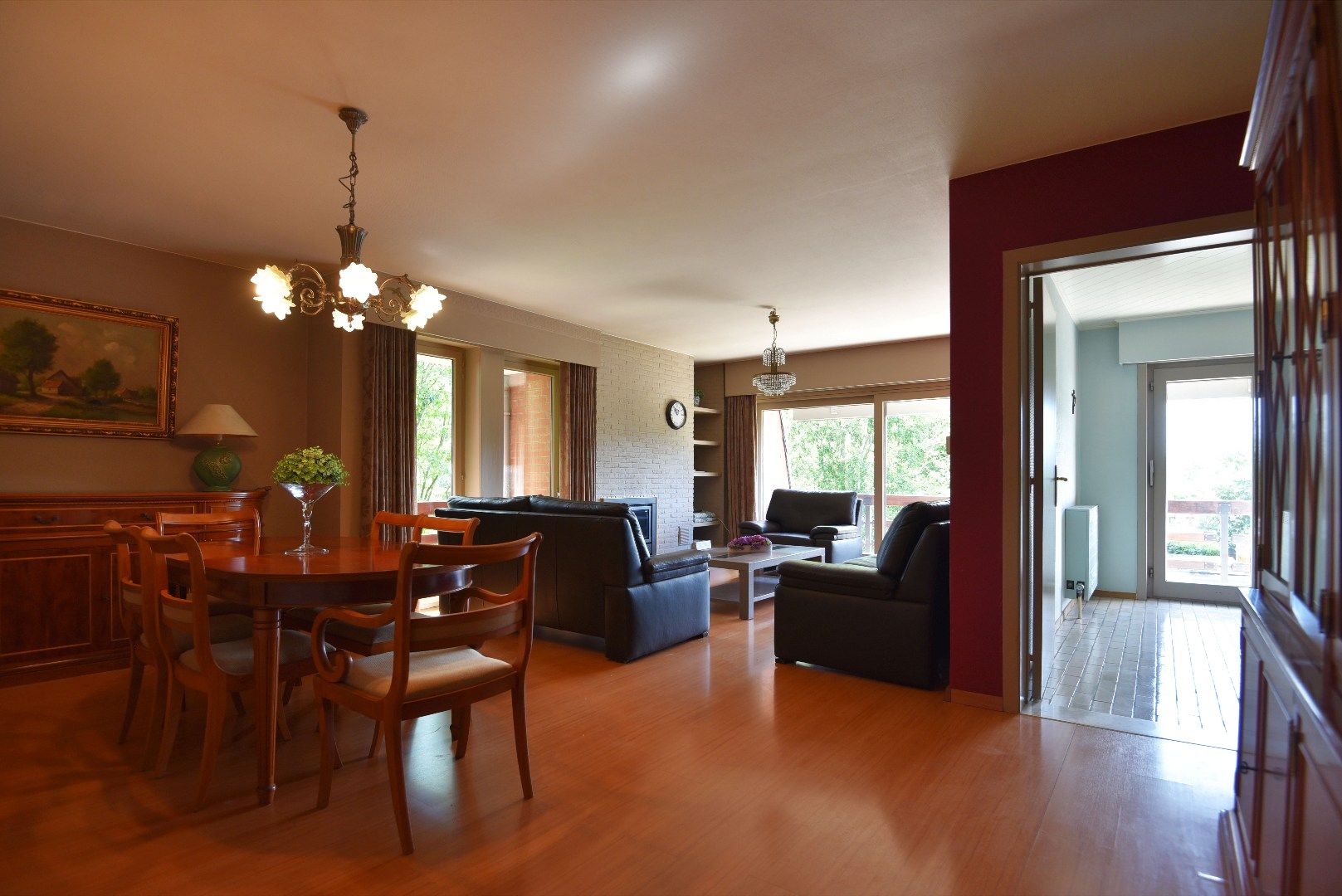 App. 116 m² met 3 slpks, terras, kelder & garage te Adegem foto 4