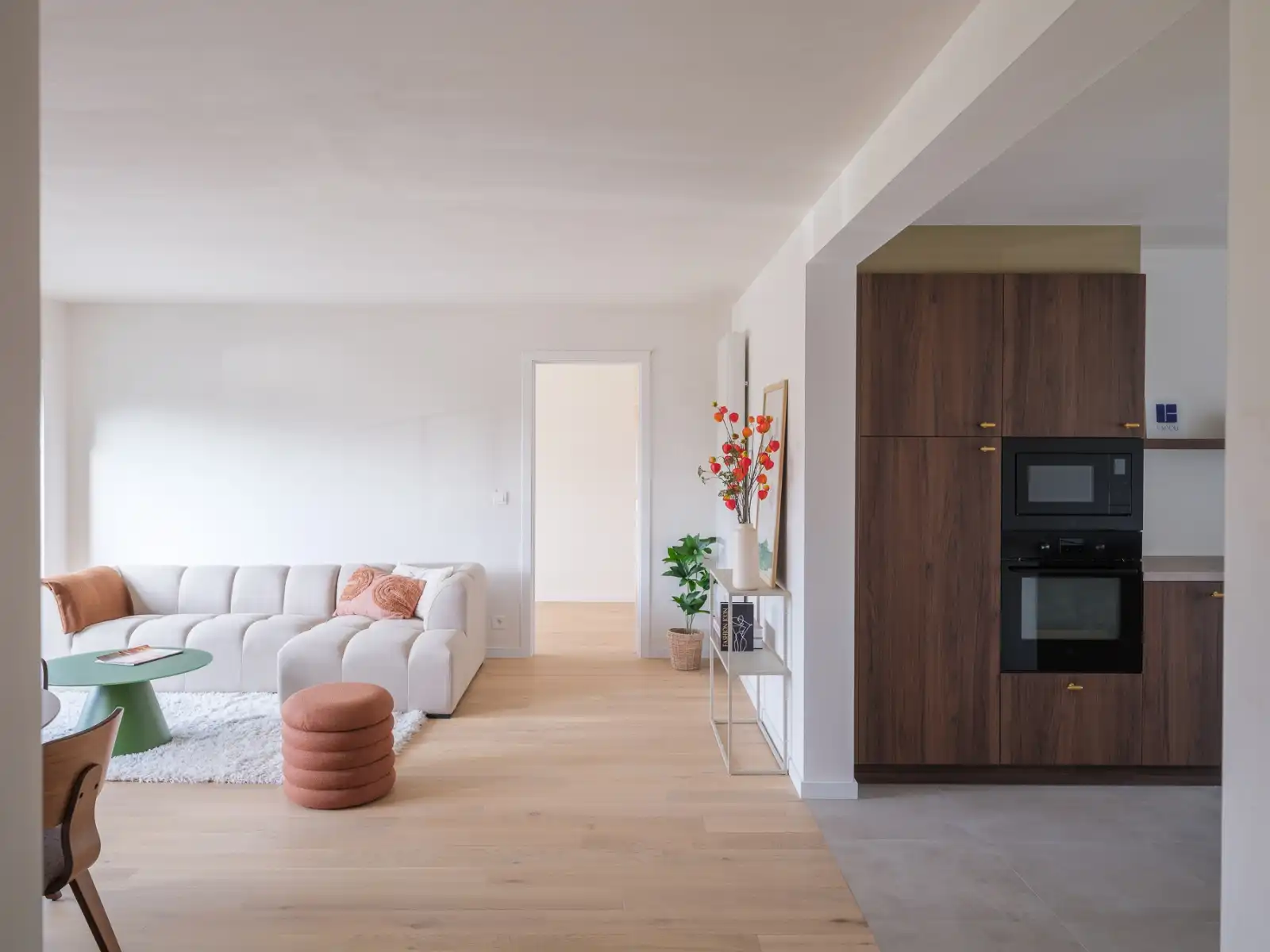 Gerenoveerd 3 slpk appartement met terras te Destelbergen foto 12