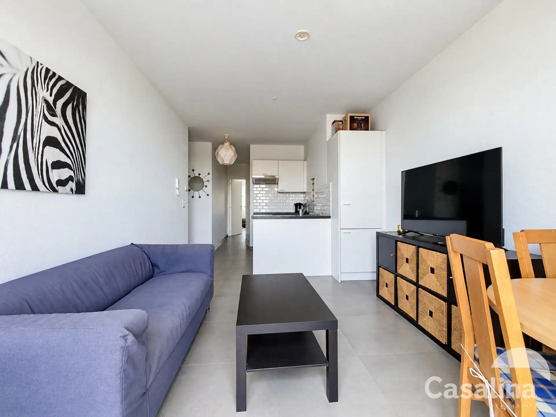 Gemeubeld appartement met 1 slaapkamer + terras + parking foto 10