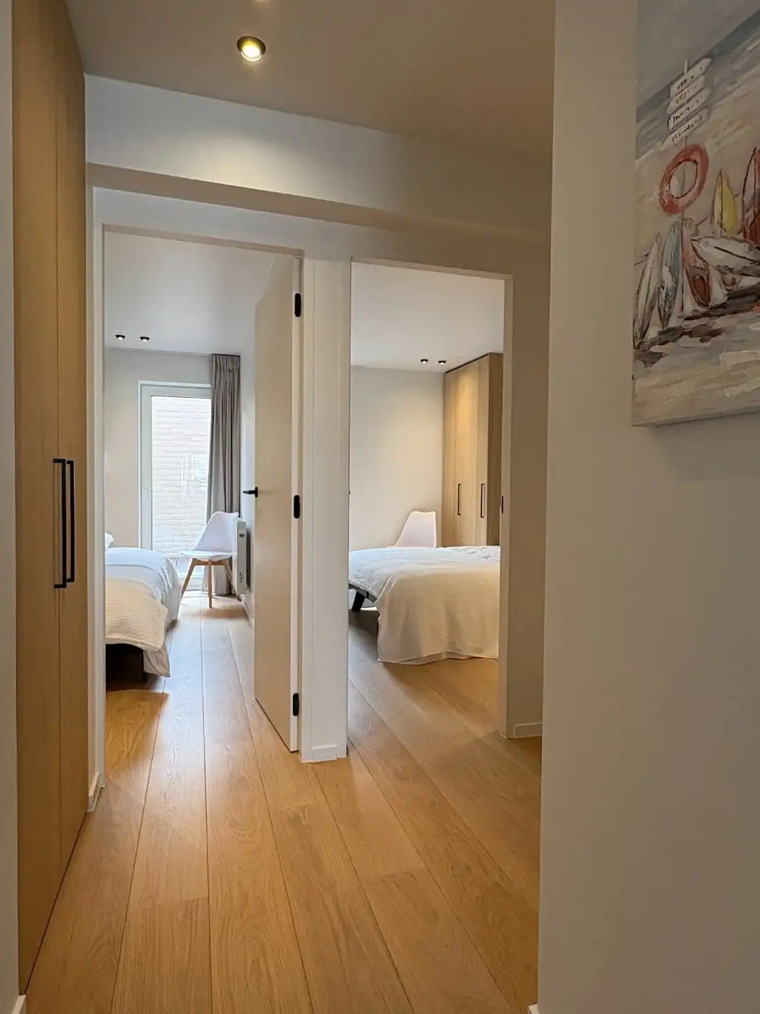 Recent gerenoveerd twee-slk-appt om de hoek van het strand. foto 9