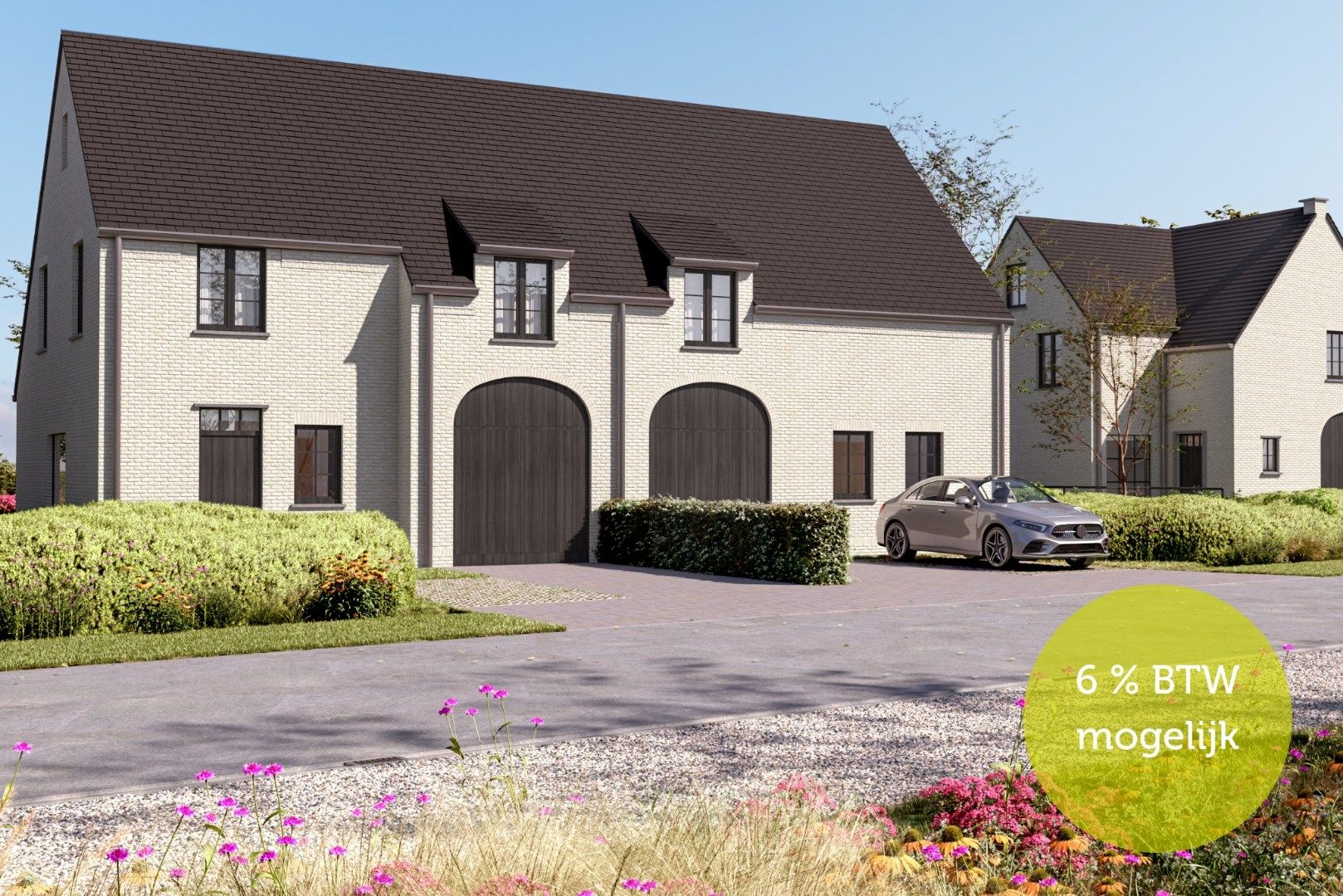 Nieuwbouwwoning met 3 slaapkamers (4 mogelijk) met landelijk uitzicht  foto 2