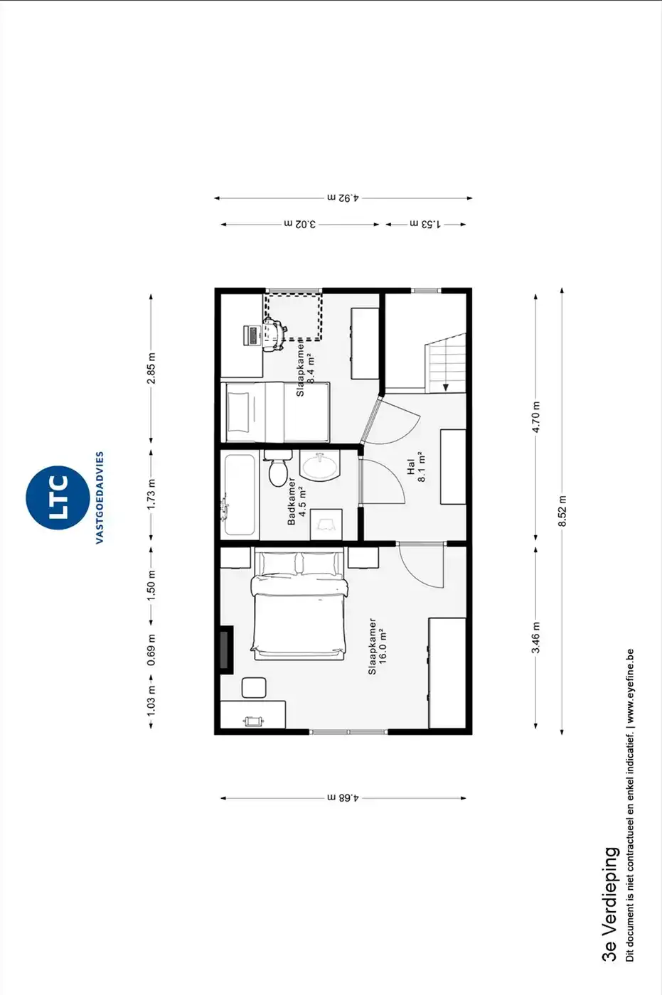 Instapklare opbrengsteigendom met 2 appartementen op toplocatie foto 33