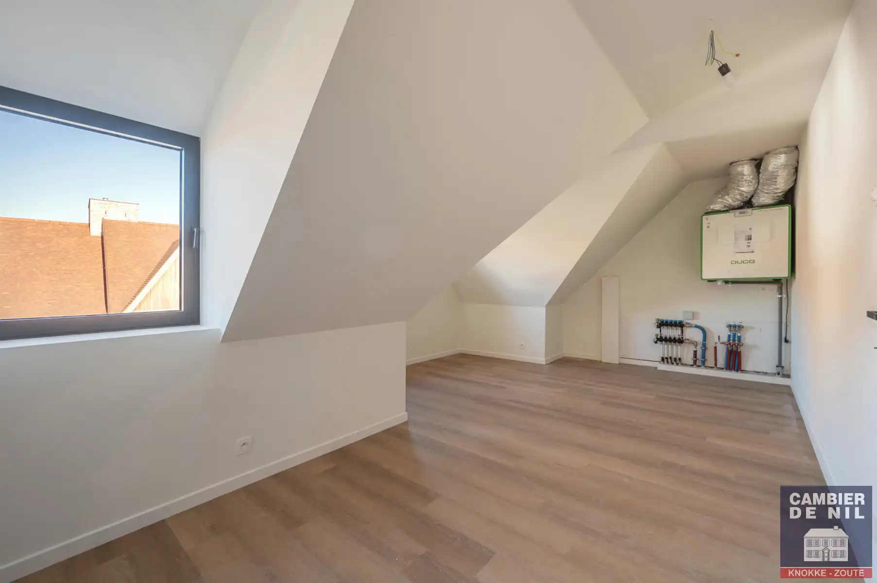 Nieuwbouw - ongemeubelde koppelvilla in rustige,  residentiële wijk te Knokke-Heist  foto 29