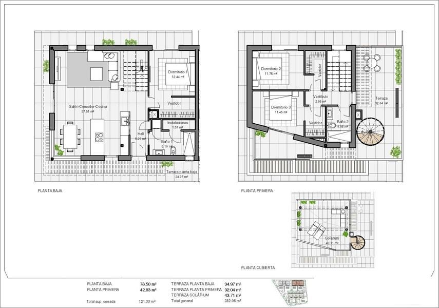 Townhouses en koppelvilla's met privézwembad te koop in Polop. foto 5
