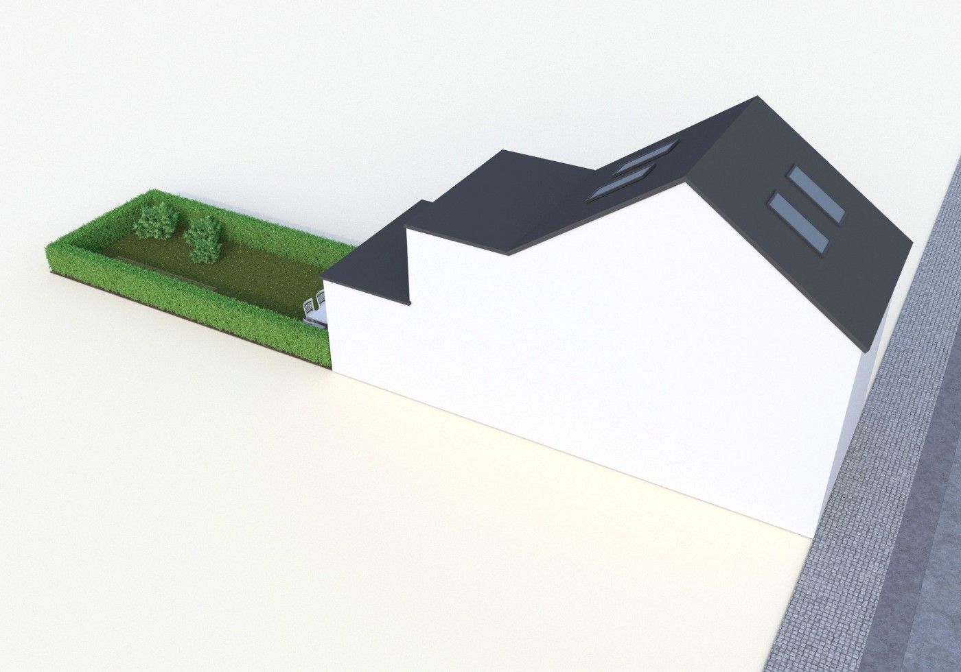 Rustig gelegen bouwgrond voor een gesloten bebouwing op 157m² foto 3