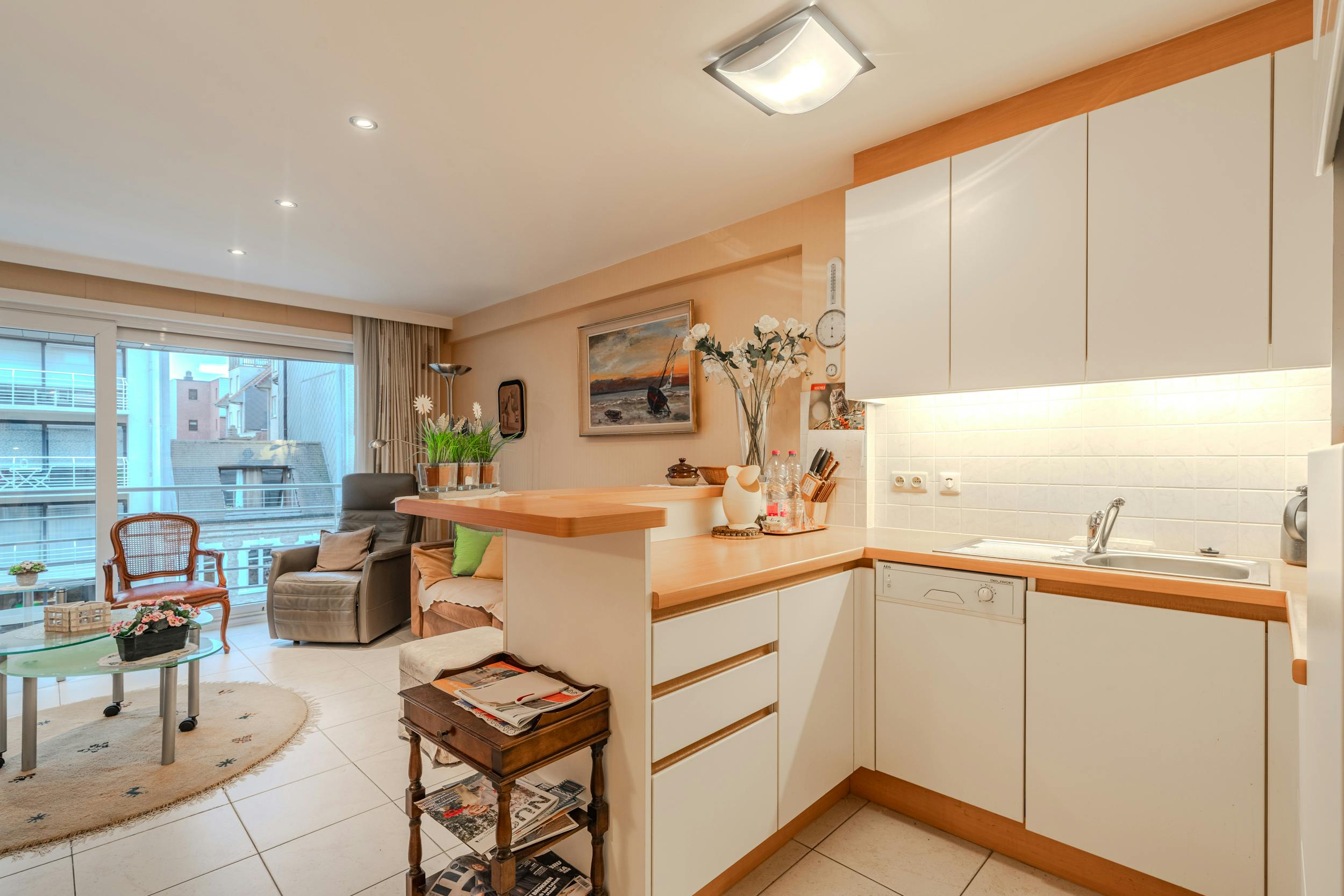 Zongericht appartement met twee slaapkamers en terras foto 5