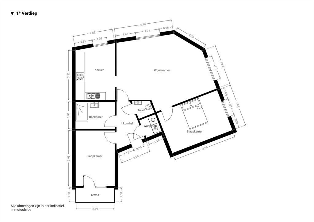 Licht, energiezuinig hoekappartement foto 14