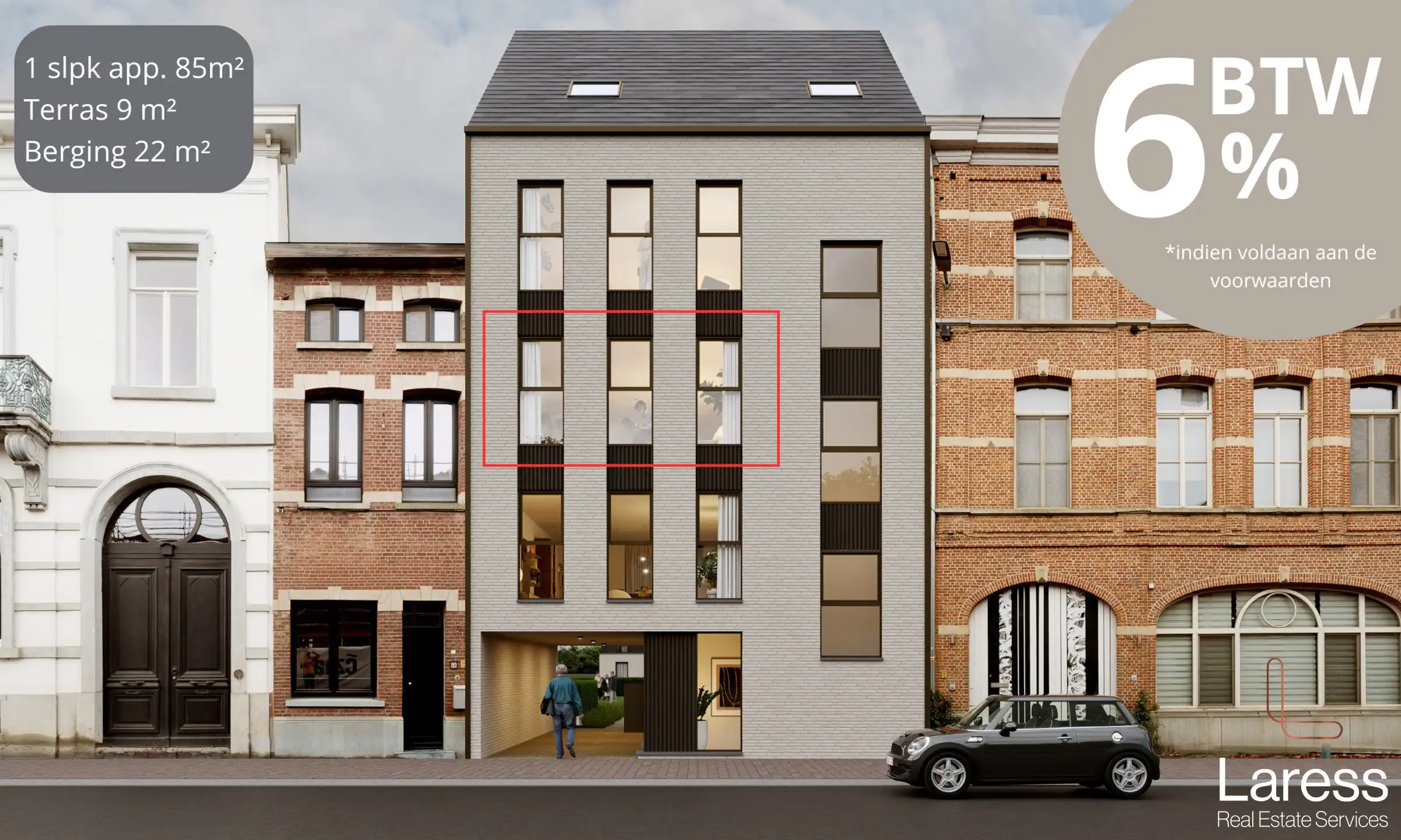 Appartement te koop foto {{pictureIndex}}