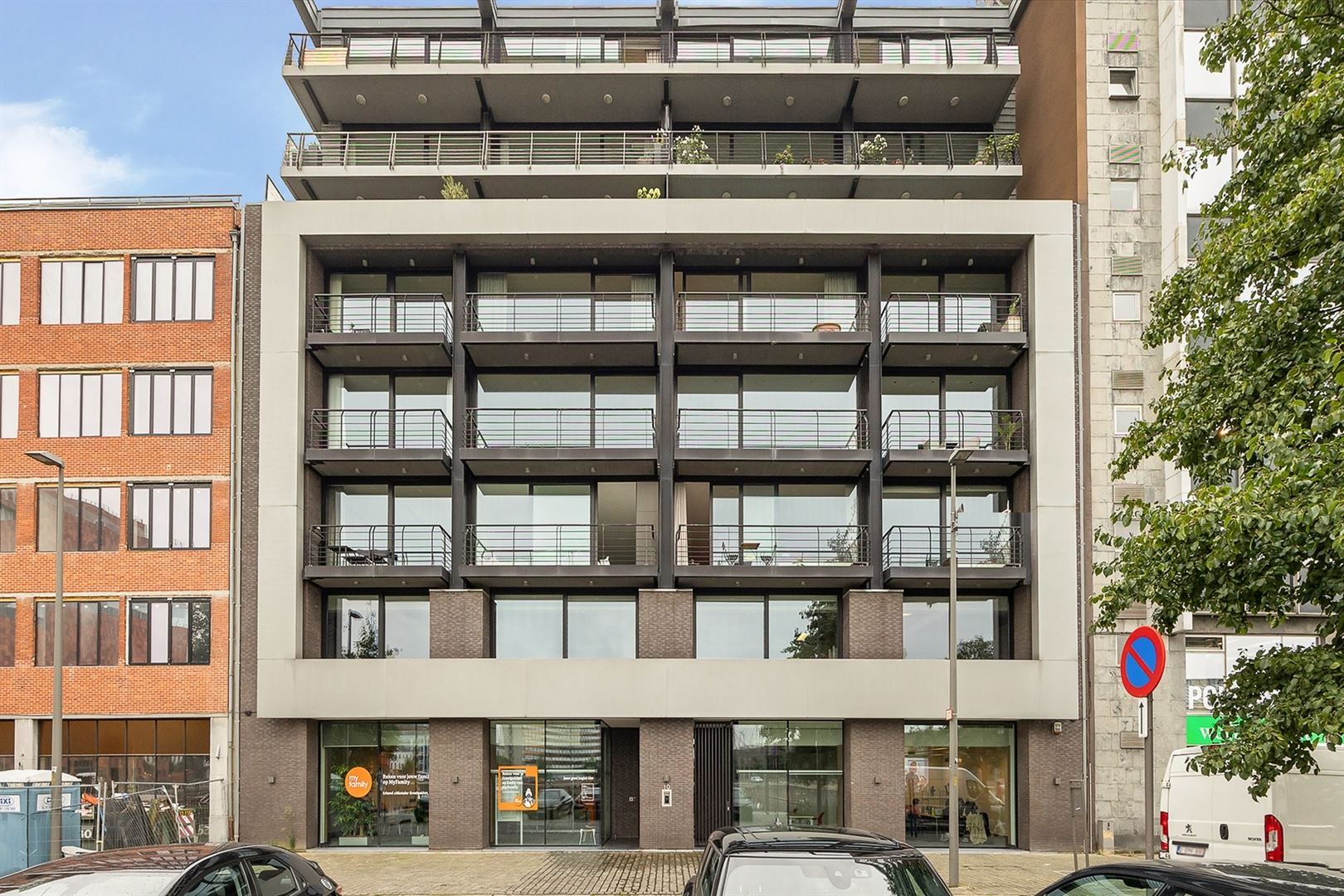Appartement met prachtig uitzicht op Bonapartedok en MAS. foto {{pictureIndex}}
