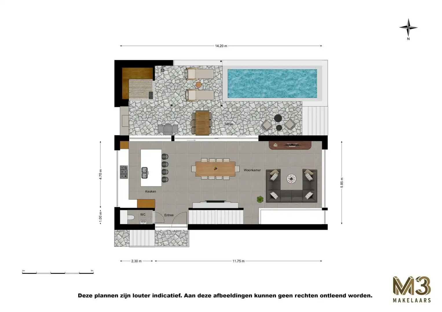 Bouwgrond 813m2 voor open bebouwing foto 4