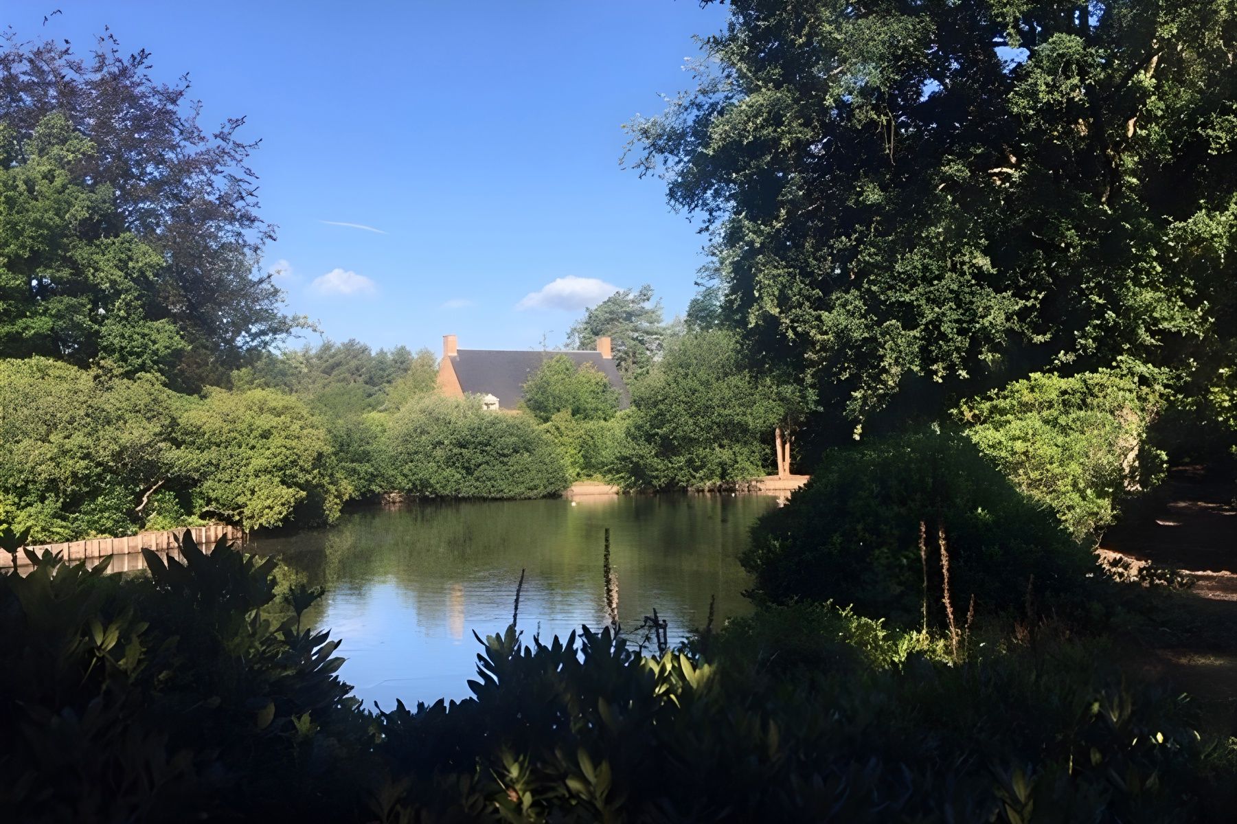 Villa in een oase van groen met zicht op waterpartij foto 21