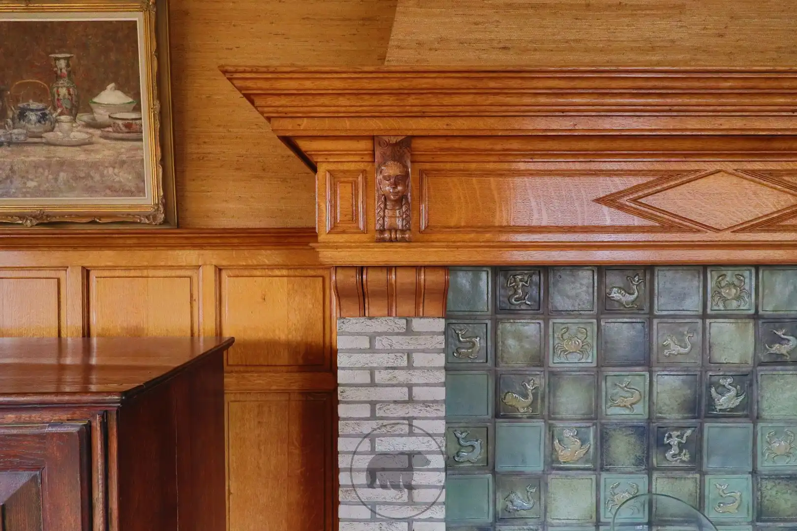 Woning met karakter en uitzicht op de velden nabij centrum Aalst foto 9