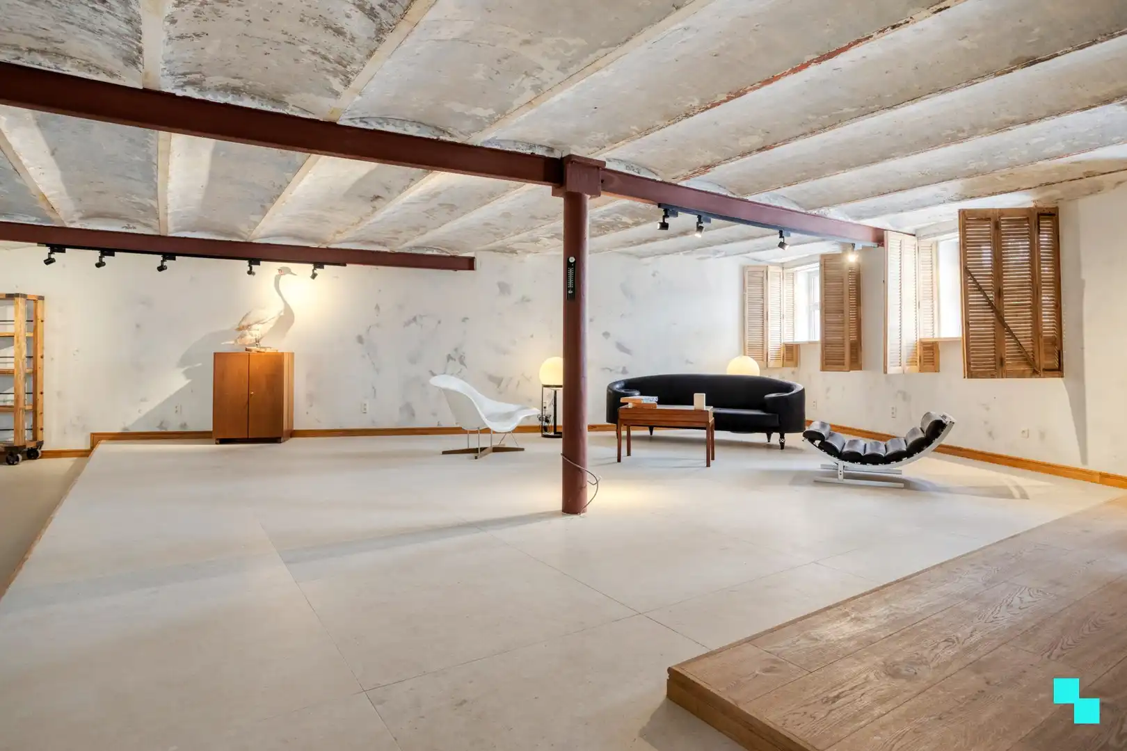 Gelijkvloerse, karaktervolle loft op voormalige brouwerijsite te Brugge foto 4