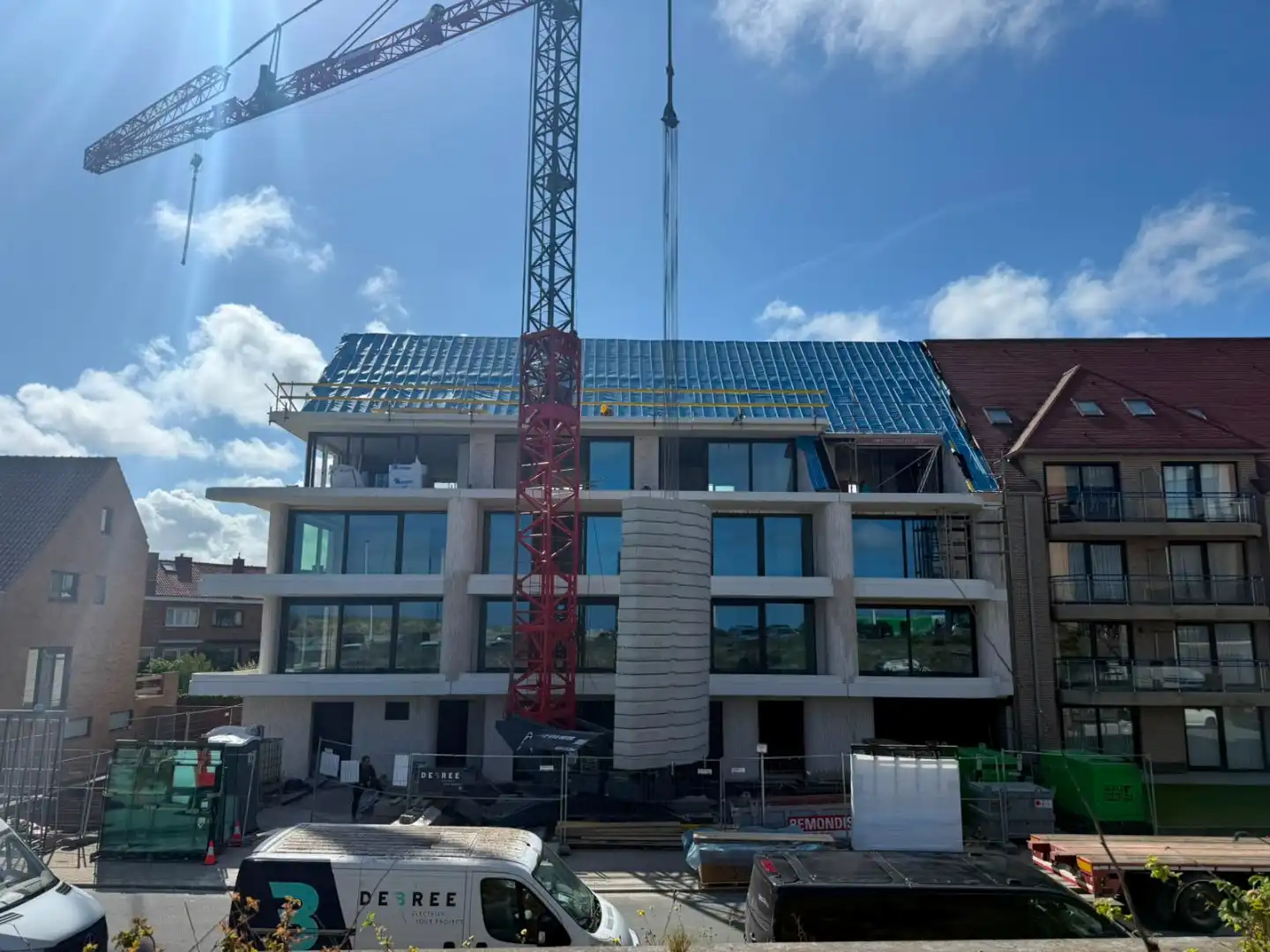 NIEUWBOUW 2/3 SLPK DUPLEX APP MET ZEEZICHT  foto 27