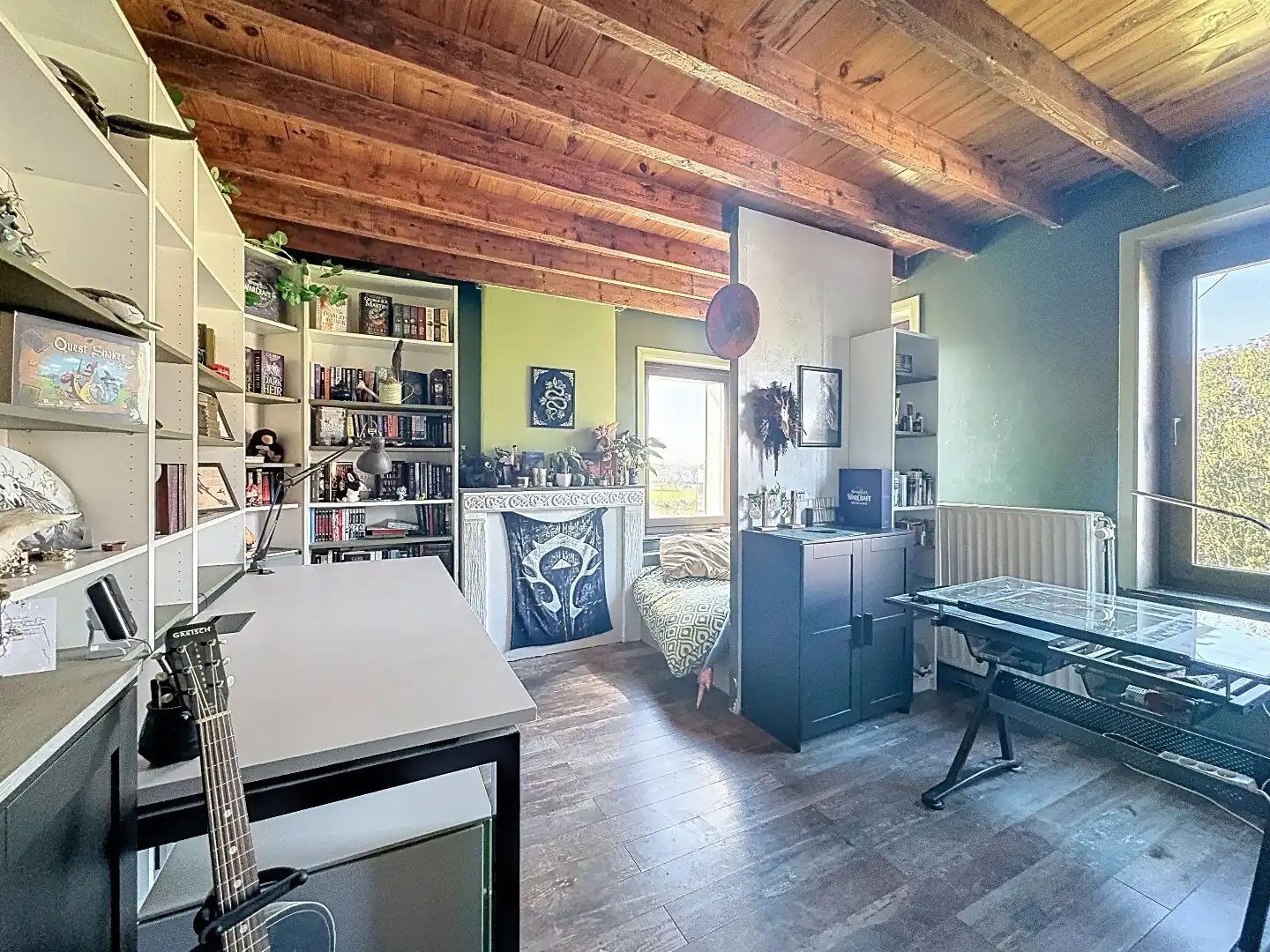 Ruime open bebouwing met zonnige tuin in Hoegaarden foto 3