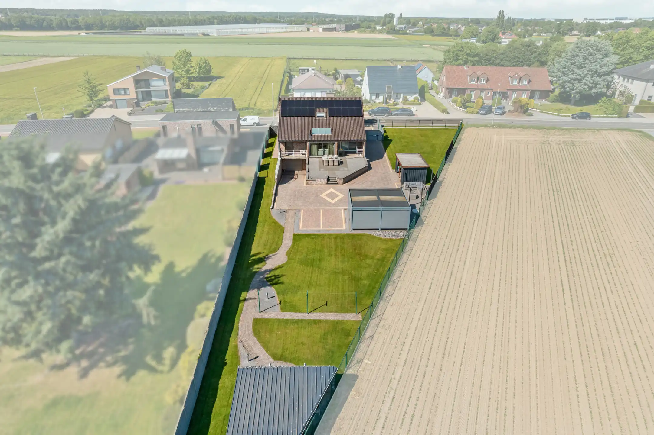 Vrijstaande woning met kapsalon/bureel op 13a47ca foto 27