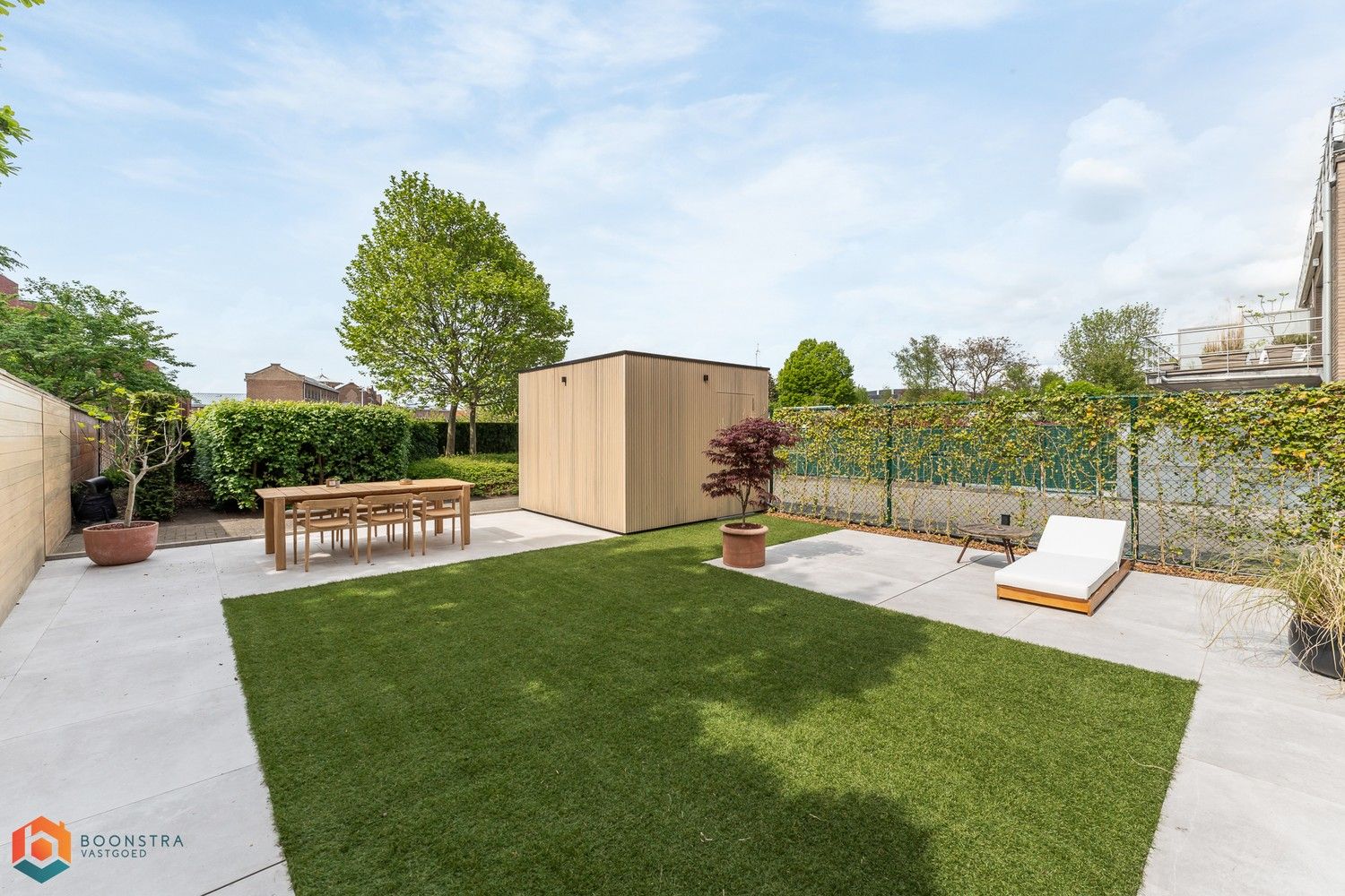 Luxueus gelijkvloersappartment met royale stadstuin (80m²) te Mechelen foto {{pictureIndex}}