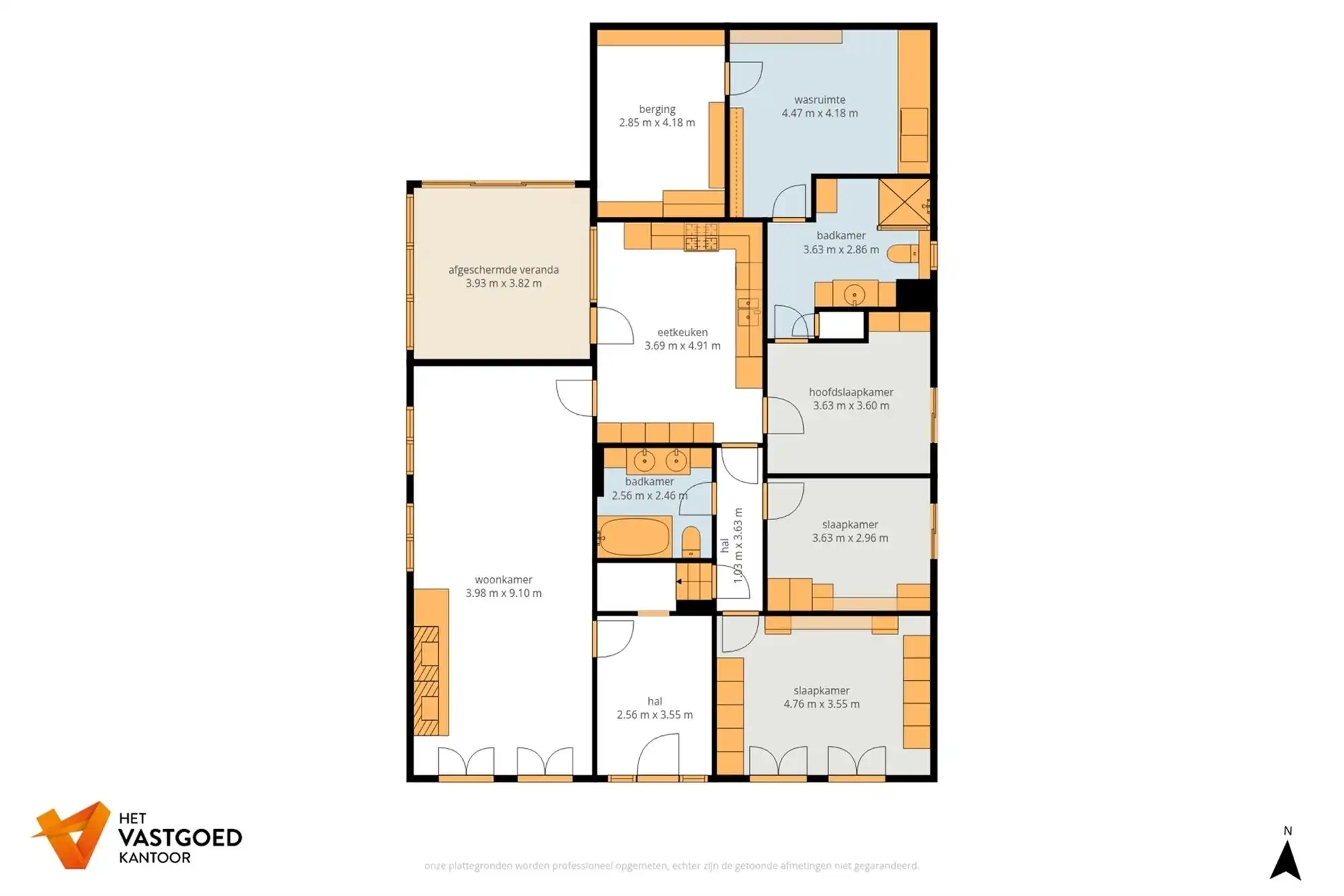 RUIME WONING MET 5 SLAAPKAMERS GELEGEN OP EEN PERCEEL VAN 10A68CA TE HEUSDEN-ZOLDER foto 31