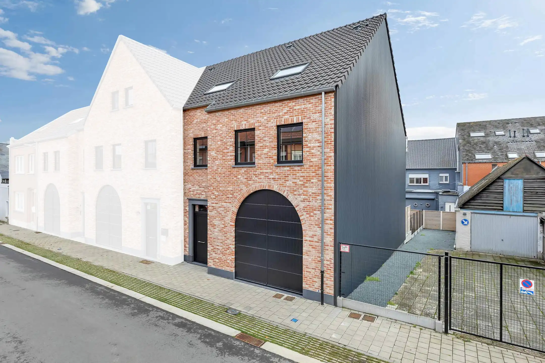 Nieuwbouwwoning onder registratie te koop te Denderleeuw foto {{pictureIndex}}