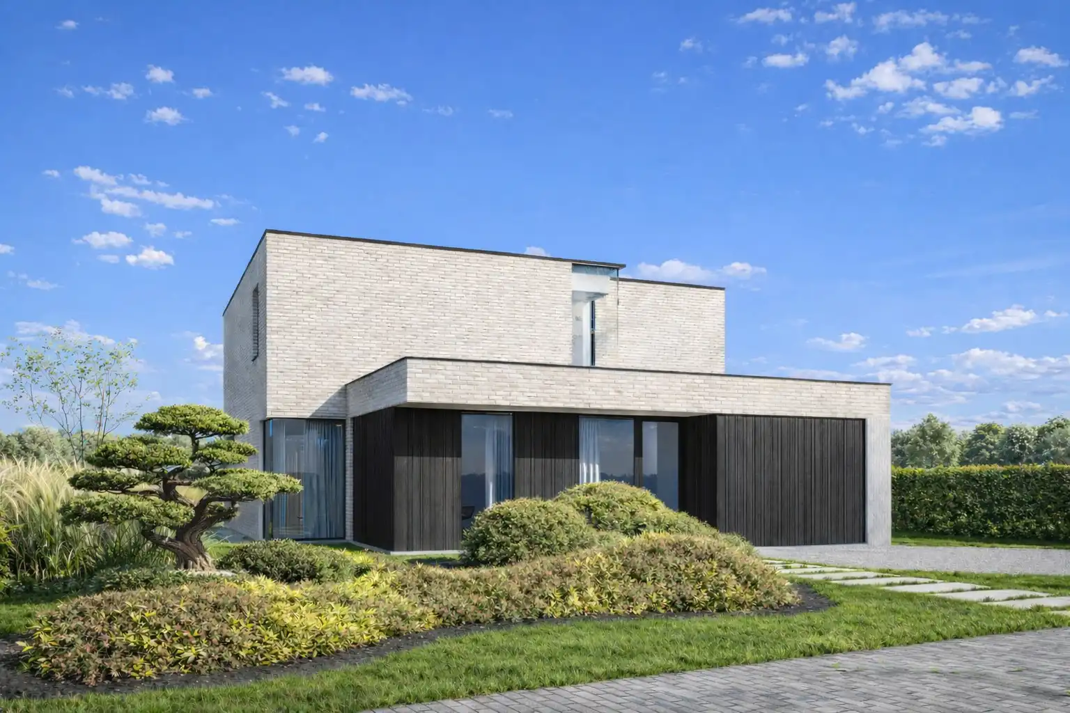 Grond met vergunning voor de bouw van een moderne villa  foto 3