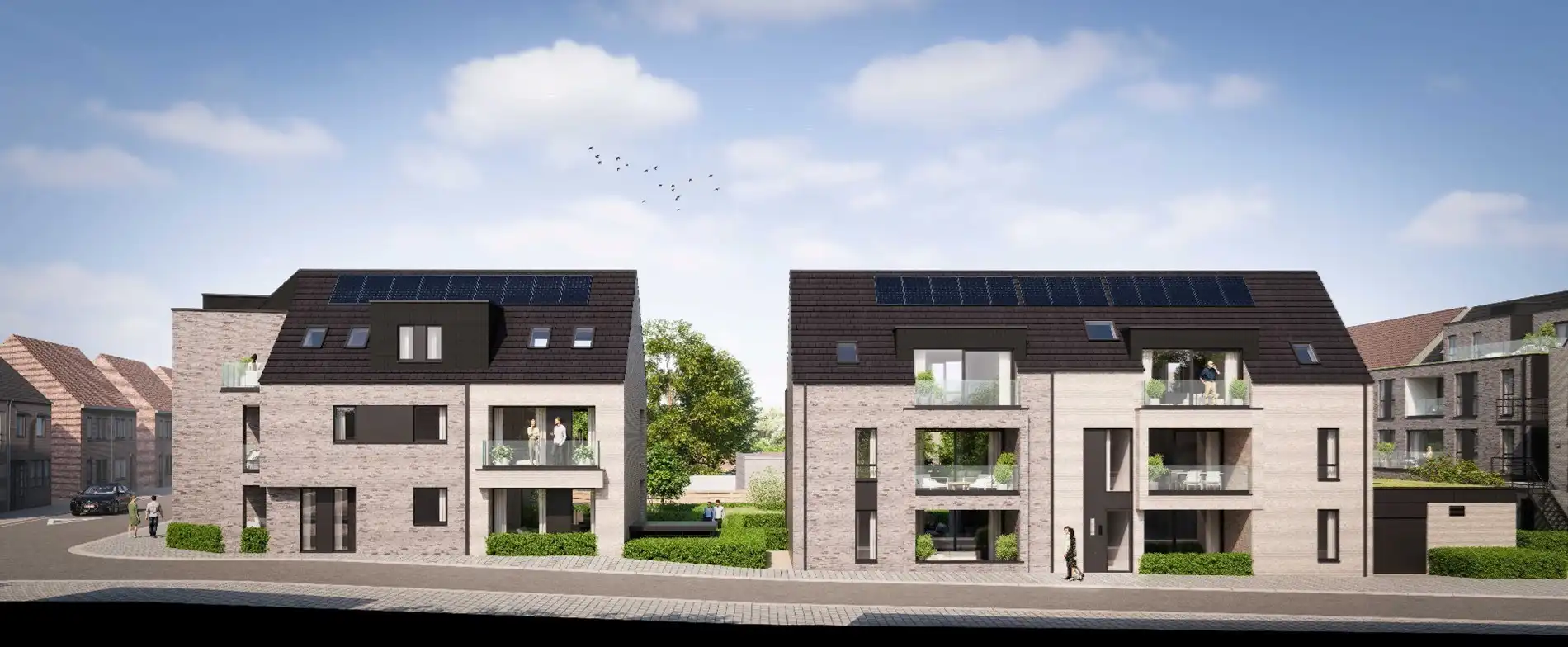 C0.1 - gelijkvloers appartement met 3 slpks en tuin nabij het centrum van Mol foto 3