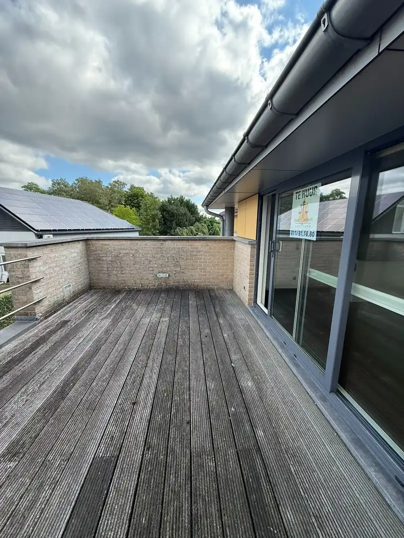 Ruim appartement met 2 slaapkamers en 2 terrassen op een vlot bereikbare locatie in Achel. foto 10