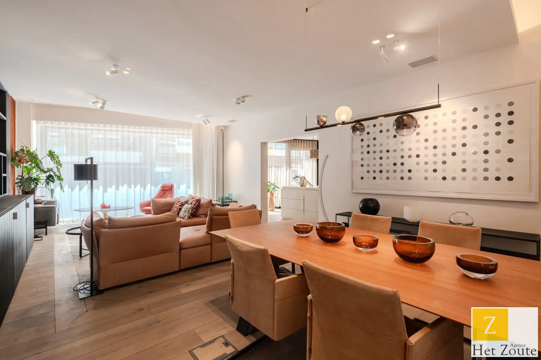 Exclusief lumineus gelijkvloers design appartement in knokke foto 4