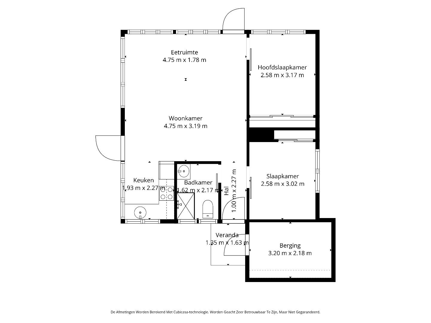 RECENT OPGEKNAPTE VAKANTIEWONING MET PRACHTIG GROEN UITZICHT !  foto 21