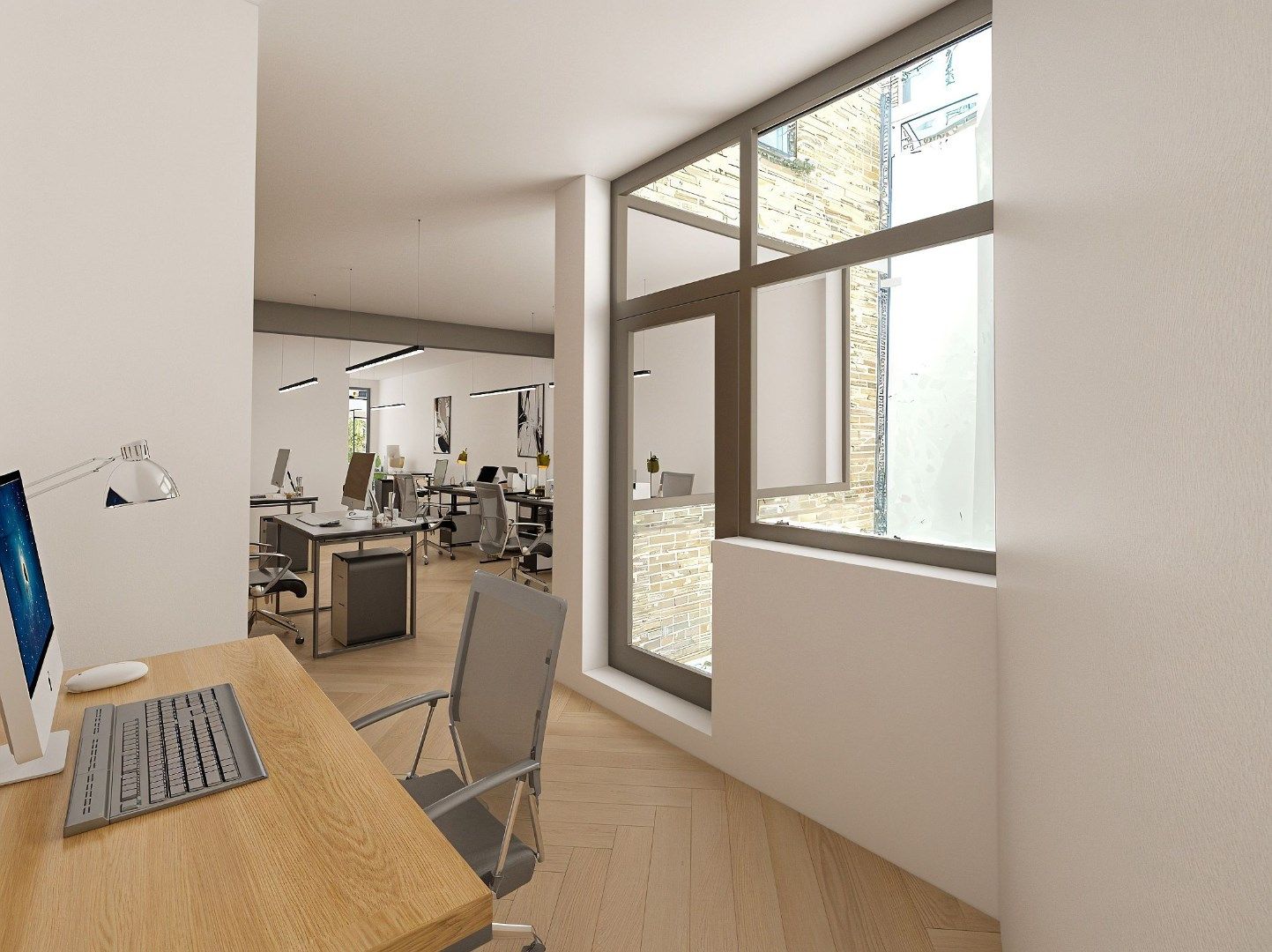 Nieuwbouw casco handelsruimte (150 m2) op centrale locatie te Lier foto 3