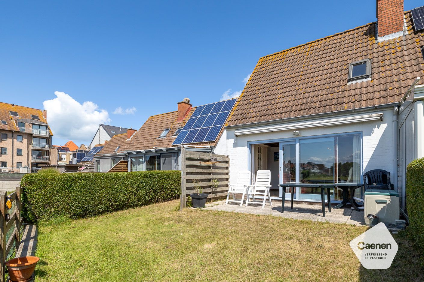 Vissershuisje met domicilie op 500m van de zeedijk foto 2