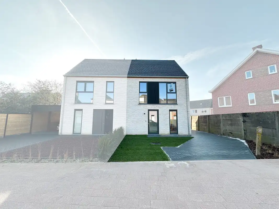 Hectaar bouwt twee ruime halfopen woningen te Serskamp foto {{pictureIndex}}