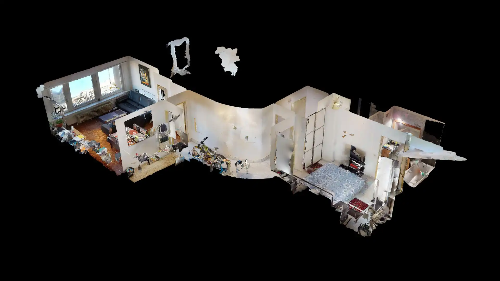 Leuk appartement met zijdelings zeezicht te Duinbergen. foto 11