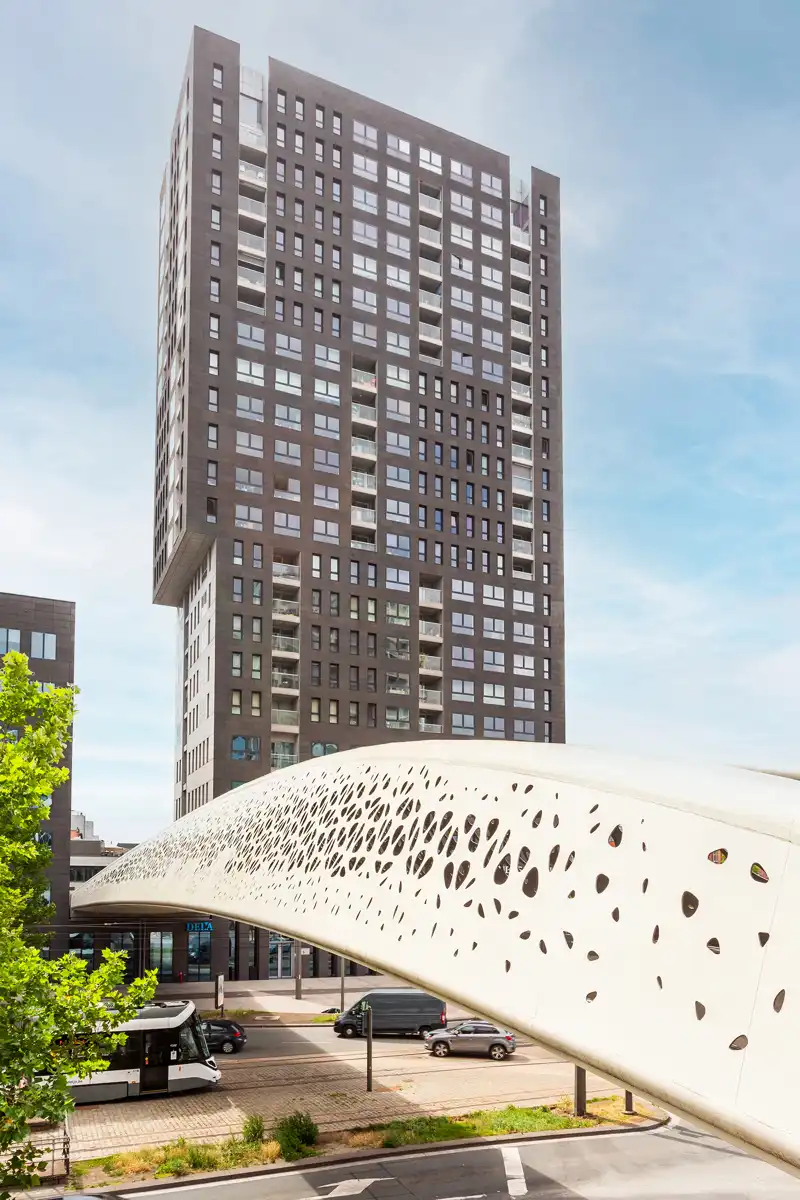 Eilandje -Subliem 2 slpk hoek-app. op 14e verd.+ terras + P foto 2