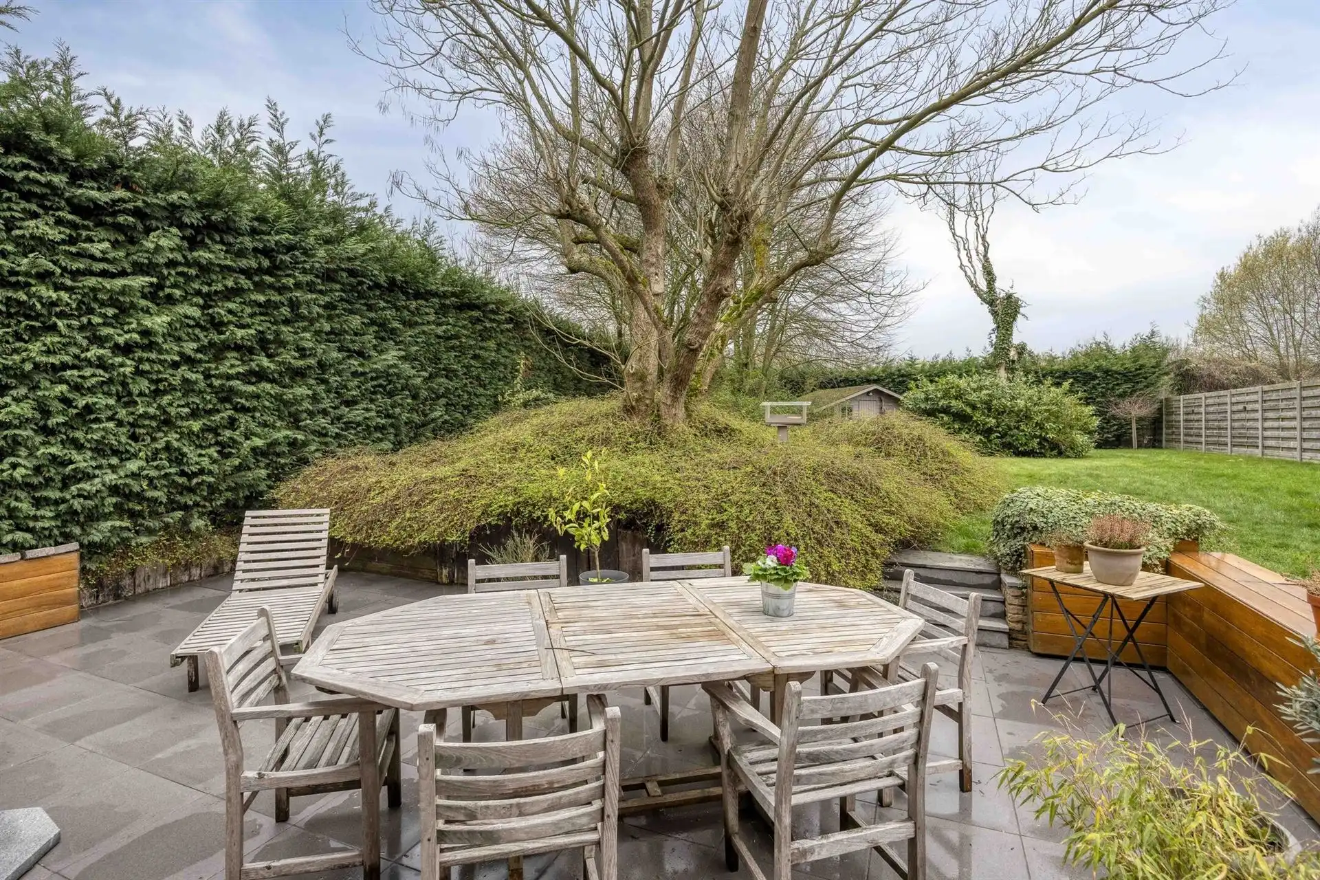 Open bebouwing met 4 slaapkamers, garage en tuin.  foto 18