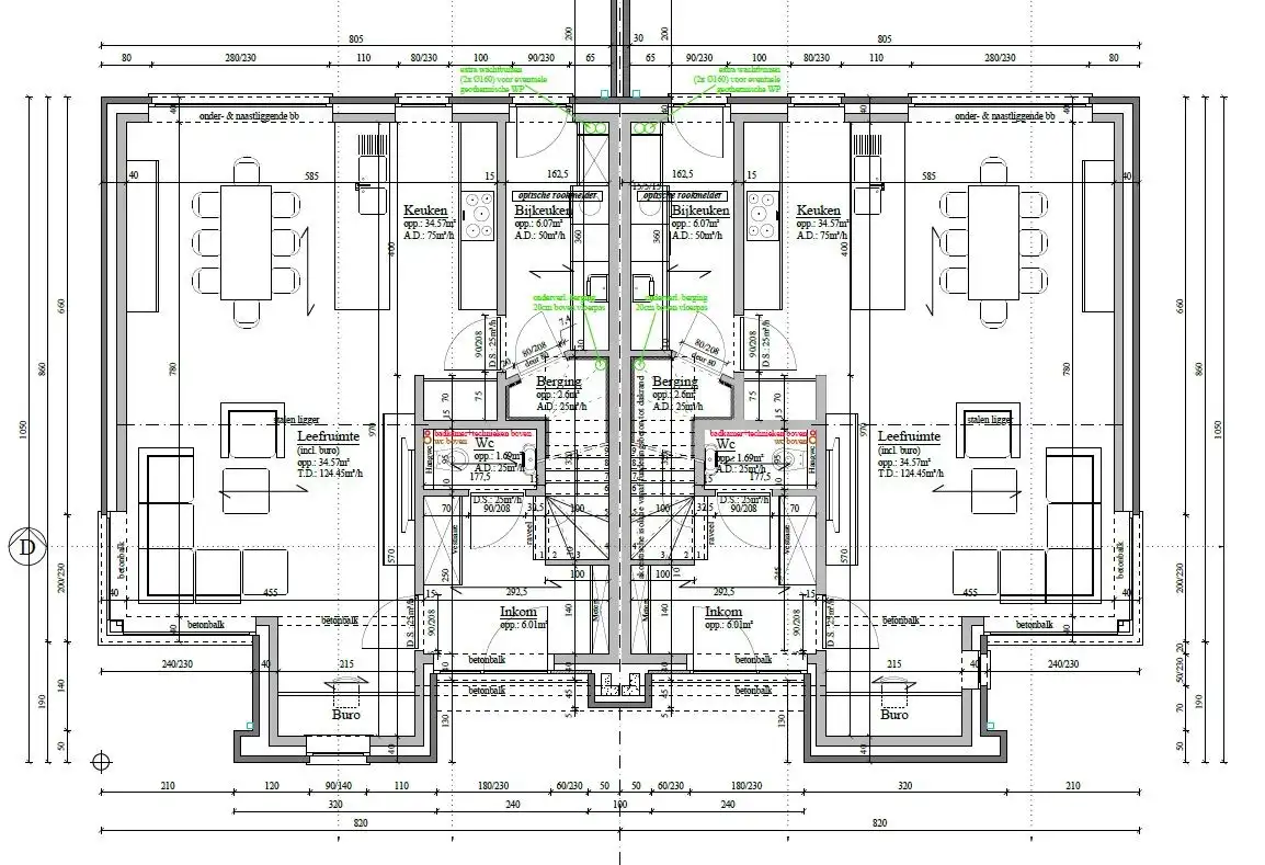 Twee energiezuinige nieuwbouwwoning met carport. foto 6