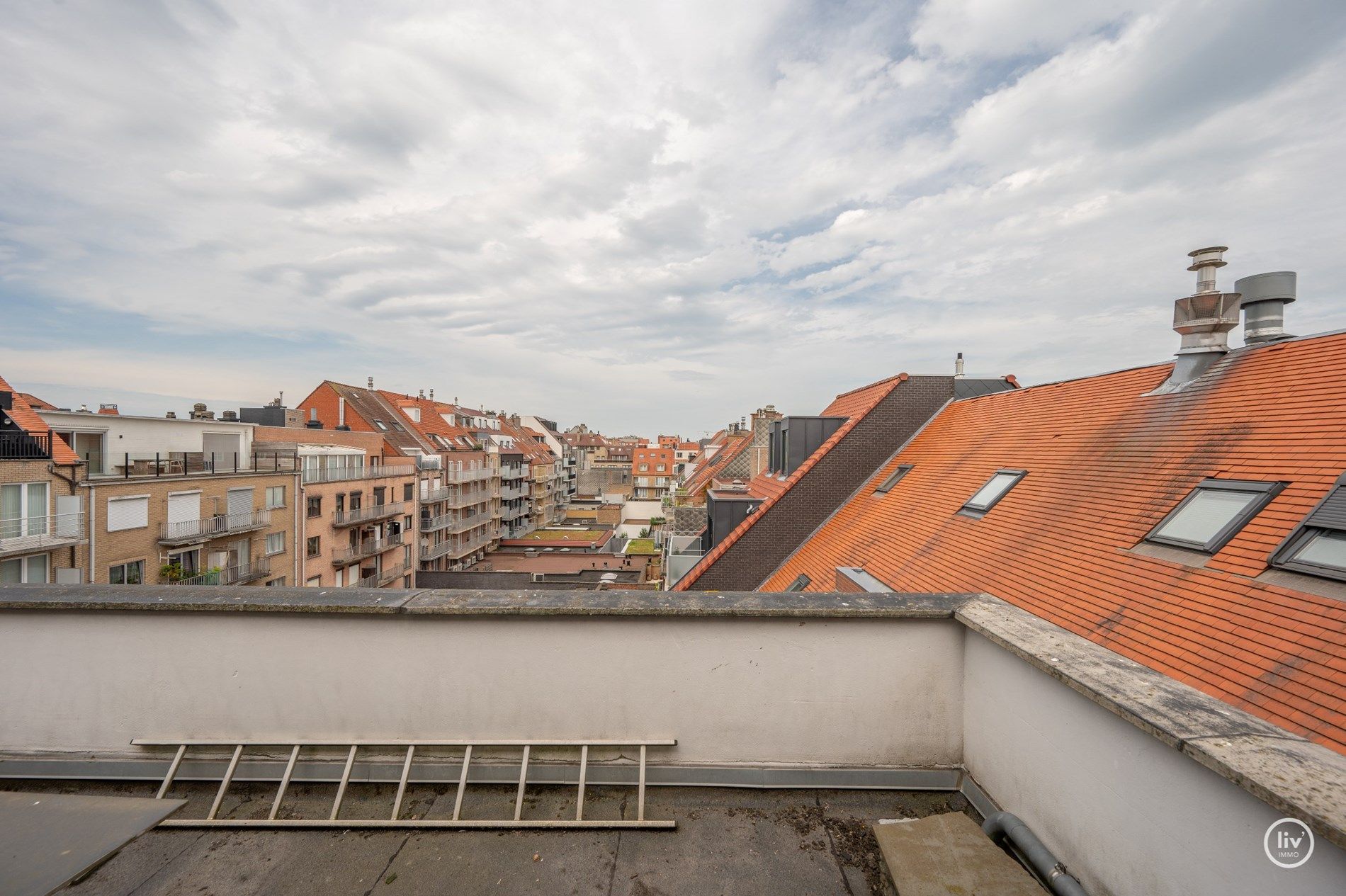 Penthouse met 1 slaapkamer met voor en achterterras in een kleine mede-eigendom met lage lasten. foto 11