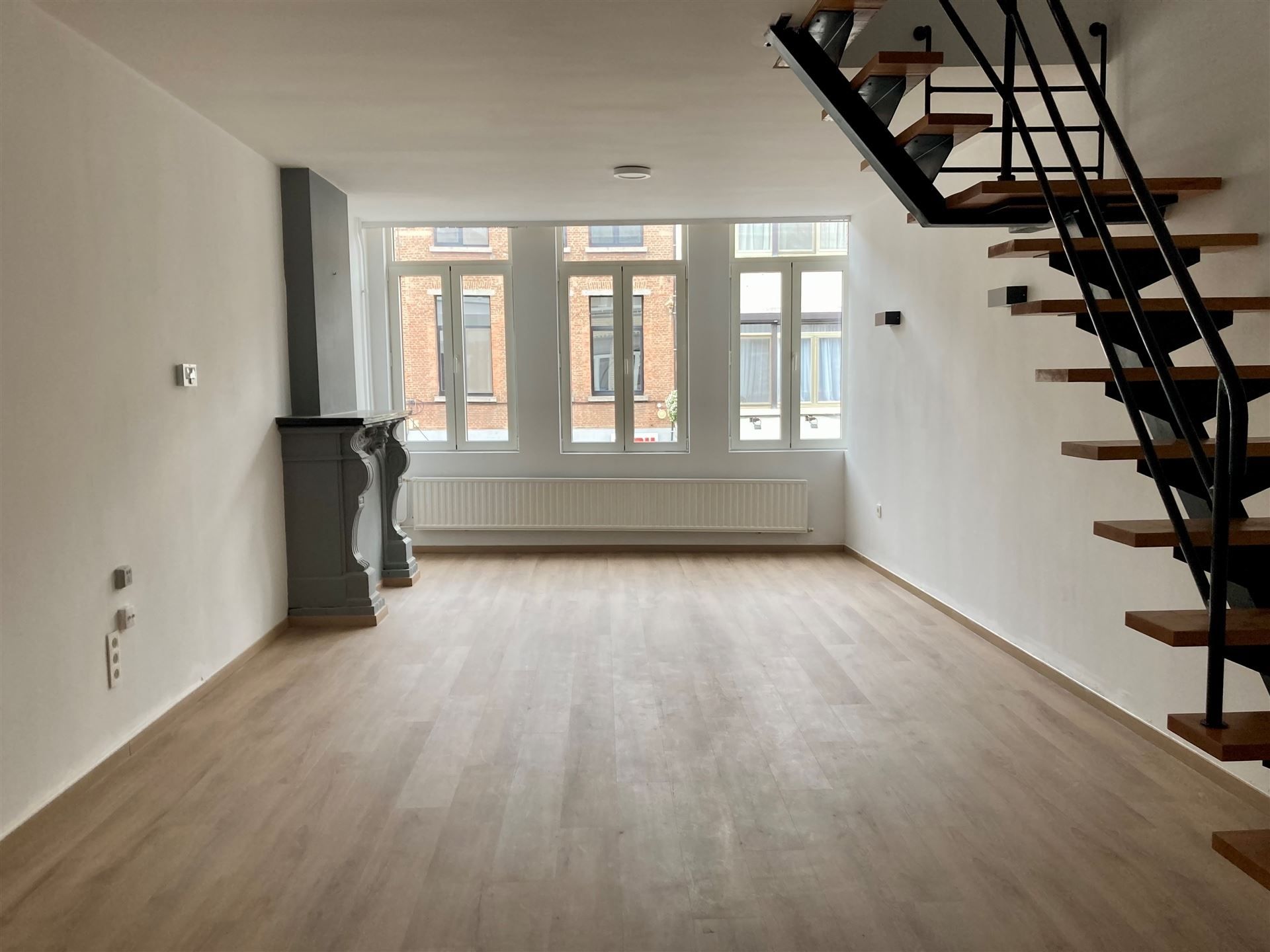 Duplex appartement met 2 slpks en terras in stadscentrum foto 2