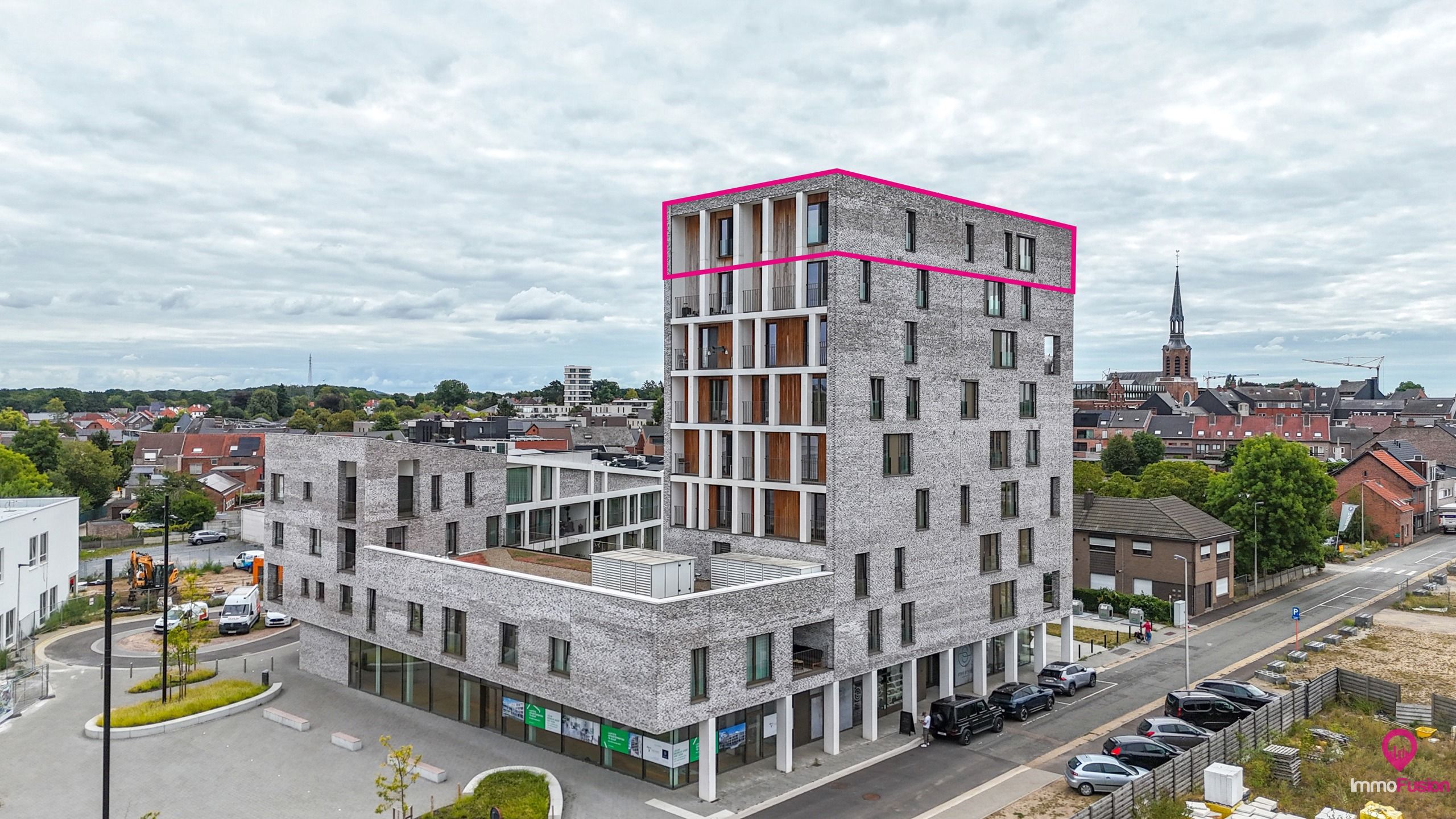 Exclusief penthouse van 220m² met 40m² terras in Beringen! foto {{pictureIndex}}