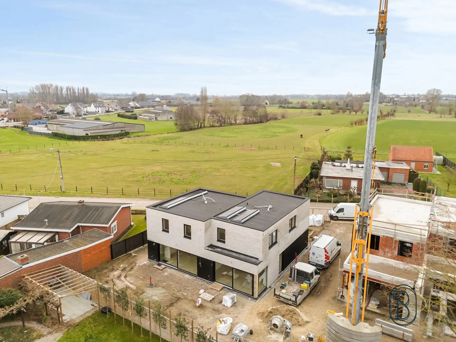 Landelijk gelegen nieuwbouwproject in Sint-Eloois-Vijve foto 5