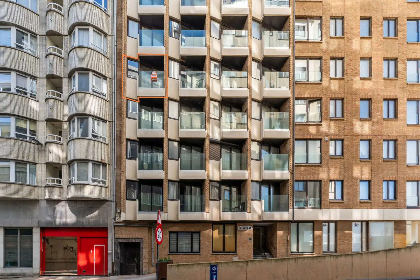 APPARTEMENT MET ZIJDELINGS ZEEZICHT IN CENTRUM  foto 16
