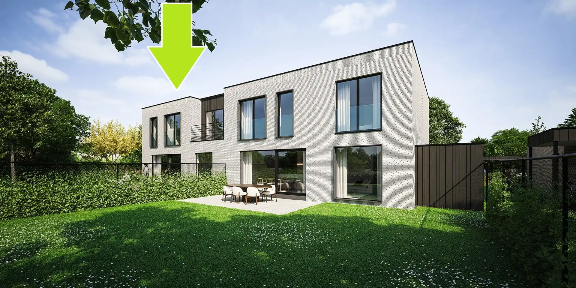 Nieuwbouwwoning op afgesloten domein foto 3