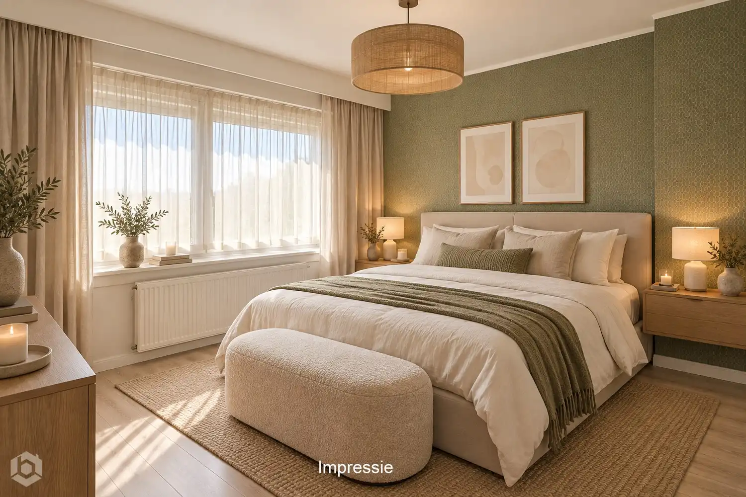 Instapklare woning met 4 slpkrs en ruime tuin te Niel foto 12