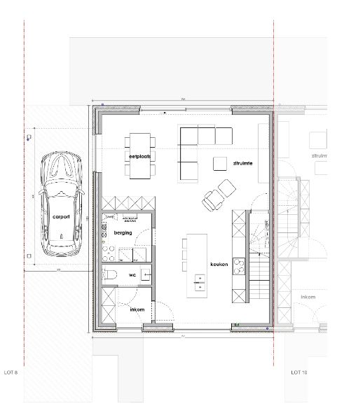 Centrum Roeselare: Prachtige halfopen nieuwbouwwoning met 3 slaapkamers in het Roobaert Park. foto 2