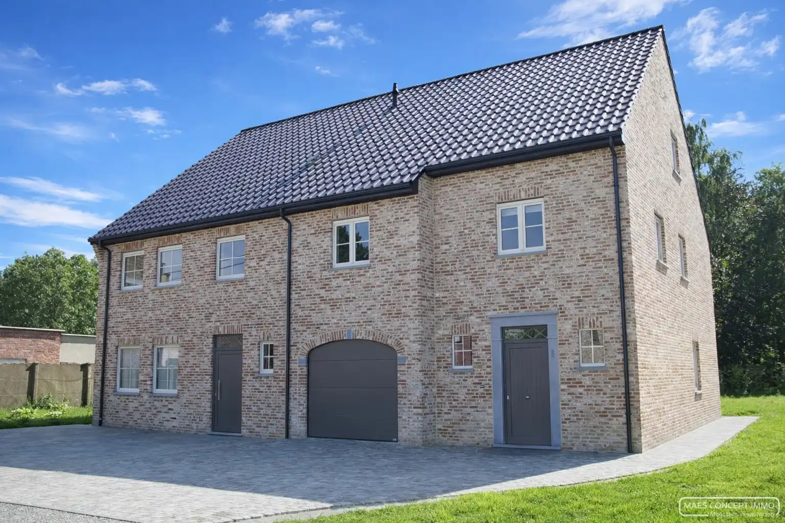 Bouwgrond halfopen bebouwing in Dentergem (6% btw) foto {{pictureIndex}}