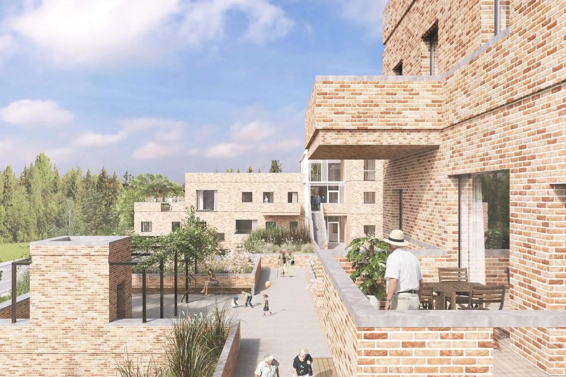 StJorisWinge - appartement 82 m2 met 2 slks én terras 12m2  foto {{pictureIndex}}