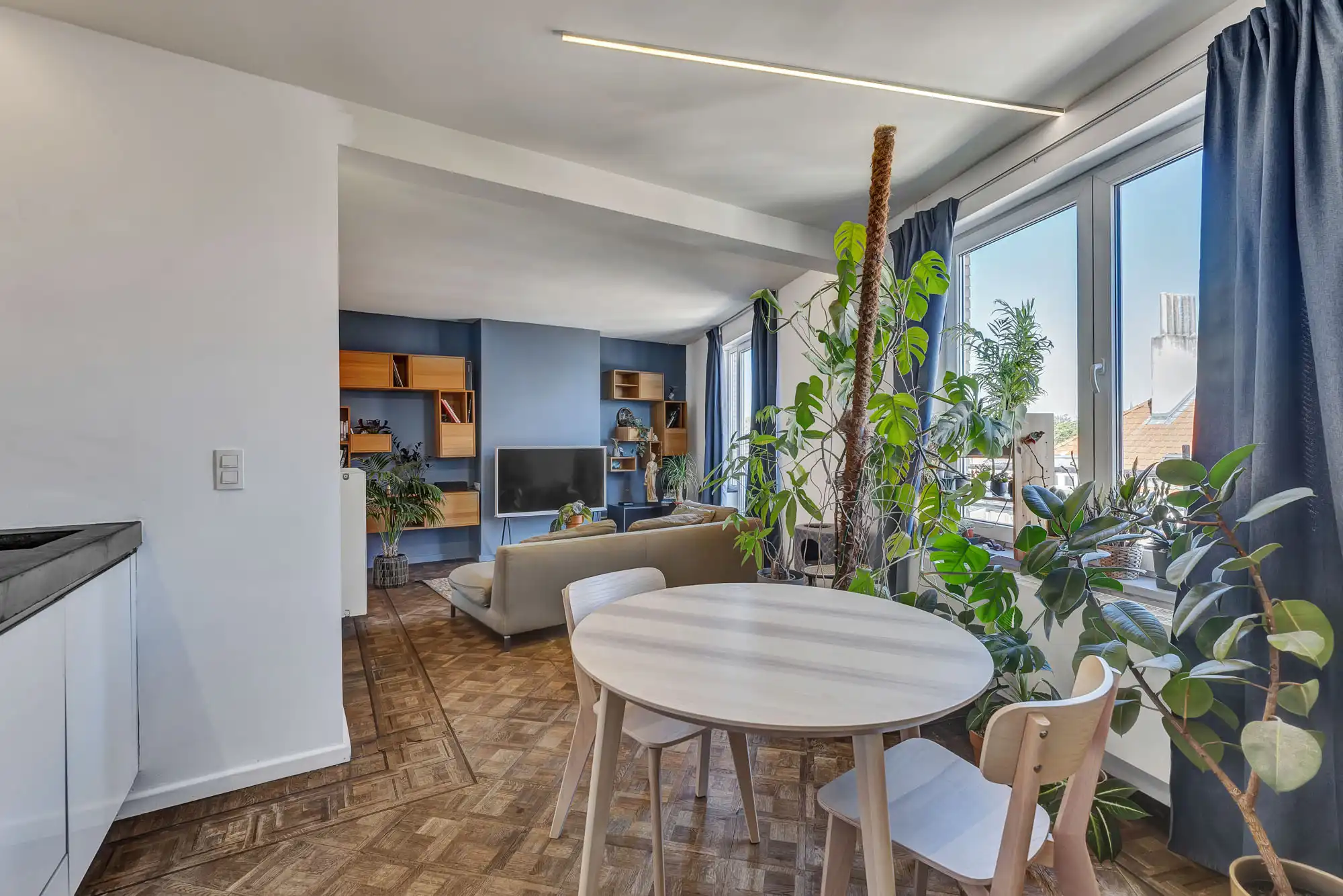 Penthouse te koop met één slaapkamer te Brussel foto 4