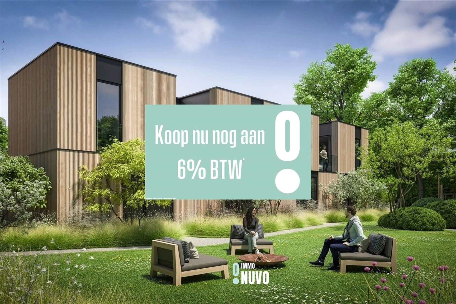 Luxueus en exclusief BEN-nieuwbouw tuinpaviljoen in hartje Aalst foto {{pictureIndex}}