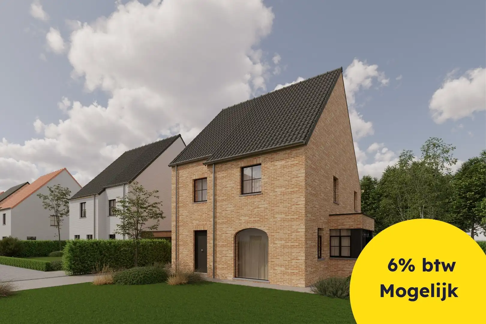 Unieke residentiële verkaveling in het centrum van Gistel foto {{pictureIndex}}