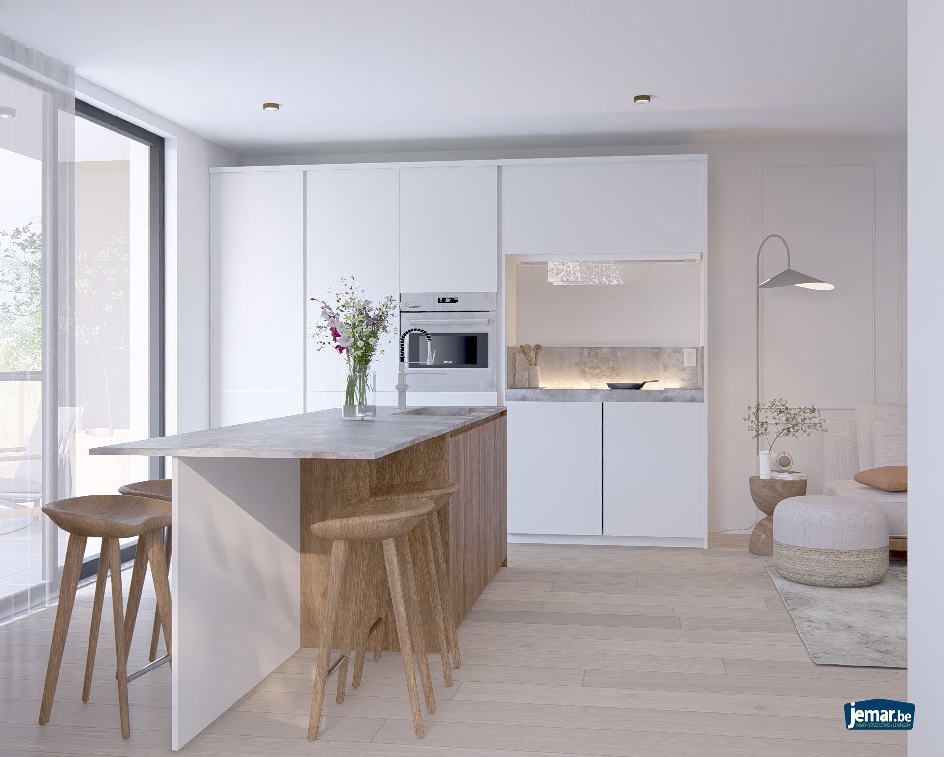 Gelijkvloers appartement met terras foto 9