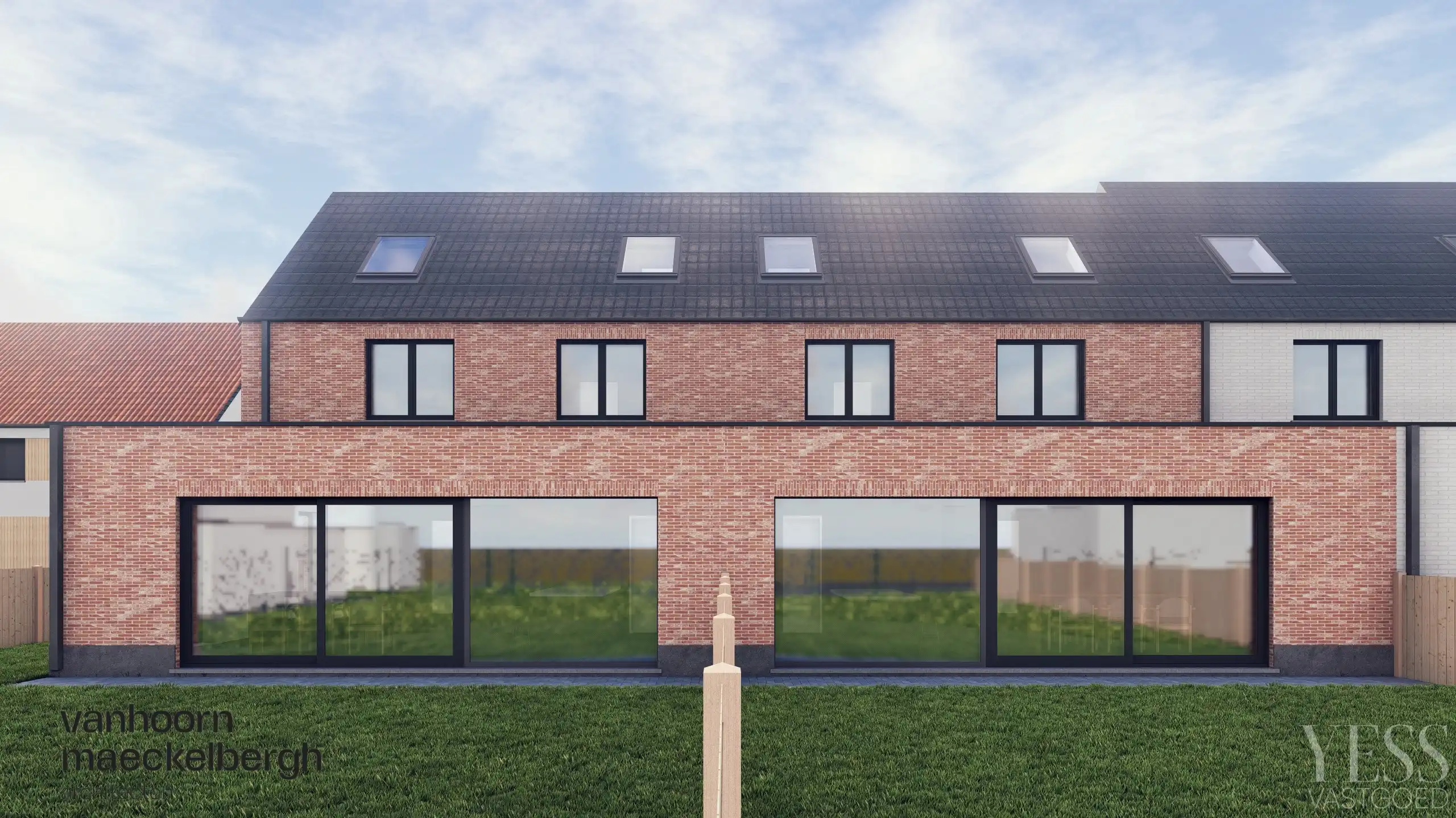 3 ruime BEN - woningen op De Mokker te Koekelare! foto 2